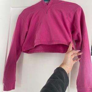 Lululemon All Yours Cropped Hoodie